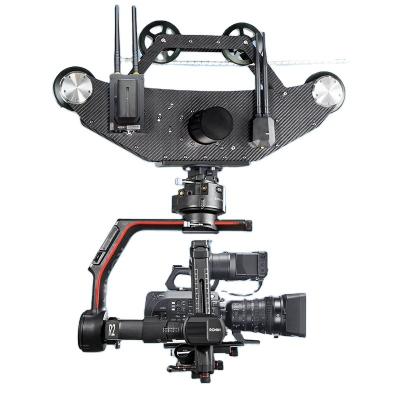 China Professional Carbon Fiber Frame FlyingKitty Film Equipment Ropeway Shooting System Camera Flycam Cablecam With Remote Control for sale