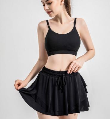 China 2022 Women's Sports Pleated Skirt Breathable Hot Active Gym Wear Tennis Plus Size Golf Skirts for sale