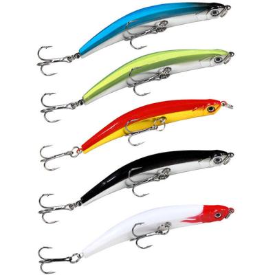 China ABS HAWKLURE Hard Floating Pencil Lure 9.5cm Plastic Hard Bait 8g Freshwater Hard Body for sale