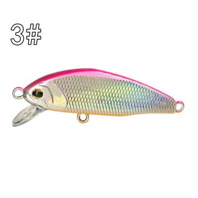 China 3.8g HAWKLURE Small Minnow Mini Hard Plastic Minnow 50mm 3.8g Fishing Lure Hard Lure Fishing Lure for sale