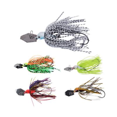 China Lead Jig HAWKLURE Bait Beard Paint Type Fishing Lure 14g For Lure PESCA Compound Glitter Bait Bionic Pescaria Material for sale