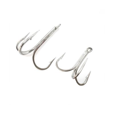 China High Carbon With Lead Hooks Carbon Material Treble Steel Hook High Around Bent Saltwater Bass Tackle Tool for sale