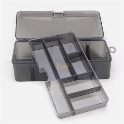 China HAWKLURE PP Plastic Box Screw Parts Storage Fishing Big Lure The Box Accessories Tool Box for sale