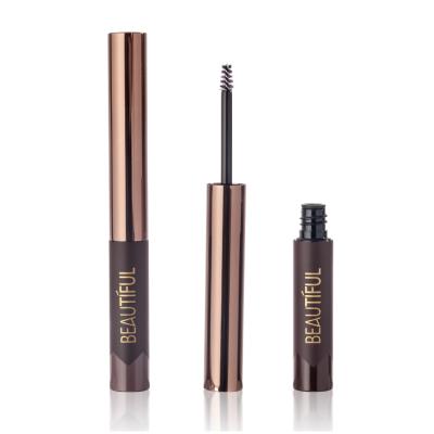 China Cosmetics new arrival 3ml metal empty mascara tube with shiny gold tip, wholesale empty mascara tubes, empty mascara container for sale