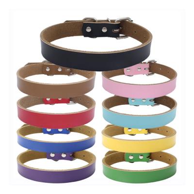 China INS Style JEWELED Pet Supplies Multi Colors Comfortable Leather Dog Collar Pet for sale