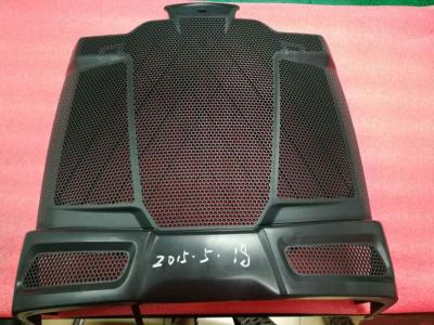 China Custom Made black Plastic Injection Mould For Tractor Machinery Side Gate for sale