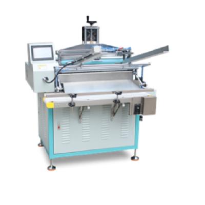 China Factory high quality fully automatic paper tube labeling machine for paper can label 400 style for sale