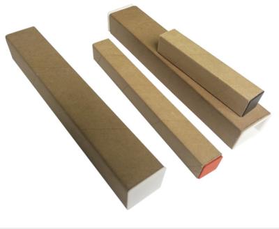 China Recycled Materials Sale Square Paper Mailing Tube Mail Tube Hot Packing Tube for sale