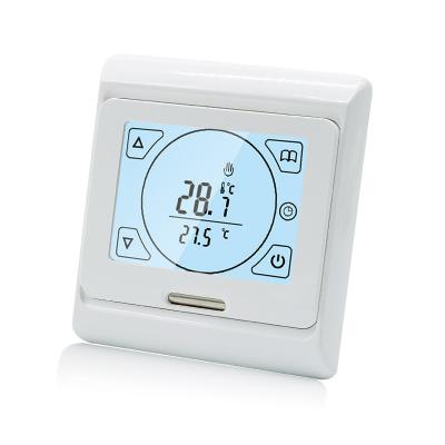 China E91.703 RTS Contemporary Contact-Button Water Heating Programmable Thermostat 3A 100-240VAC for sale