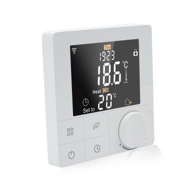 China Contemporary Original R8W.716 RTS Manufacturer LCD 16A Smart WiFi Heating Thermostat Contemporary Programmable Electric Works with Alexa and Google for sale