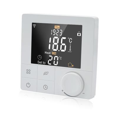 China Contemporary Original R8W.703 RTS Manufacturer LCD 3A WiFi Water Heater Thermostat Contemporary Programmable Smart Works with Alexa and Google for sale