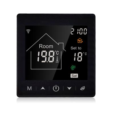 China Contemporary Original R9W.723 RTS Manufacturer LCD 3A WiFi Boiler Thermostat Contemporary Programmable Smart Works with Alexa and Google for sale