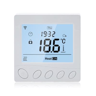 China Manufacturer R3W.703 Contemporary Original LCD 3A Wifi Water Heater Thermostat Programmable Smart Works with Alexa and Google for sale