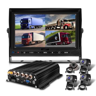 China Live Video Manufacturer 4G GPS WIFI MDVR 4CH CCTV Surveillance Security Digital Car Camera Monitor System for sale