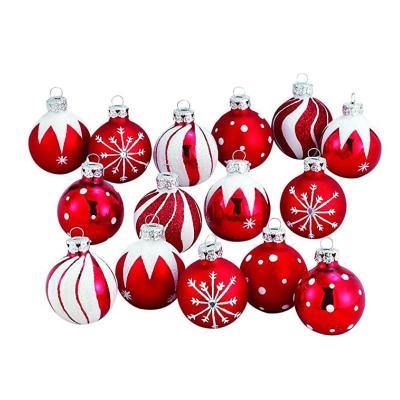 China American Popular Custom Plastic Christmas Ball Good Quality OEM/ODM Plug-in Outdoor Led String Light Garden for sale