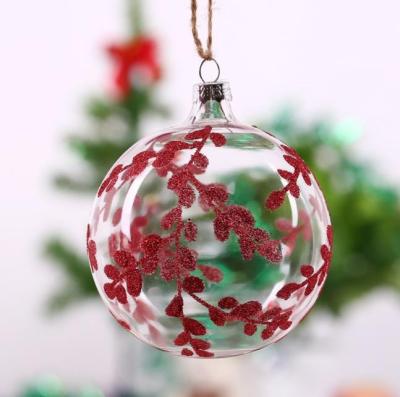 China Popular Border Popular Christmas Decorations Special Shaped Plastic Snowflake Christmas Ball Set Christmas Tree Pendant for sale