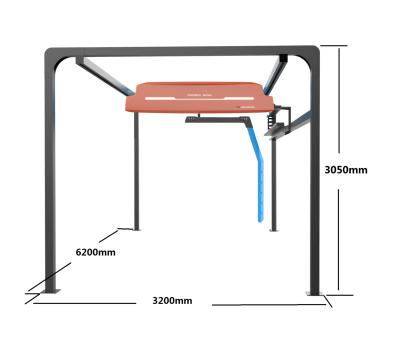 China Automatic Steel Car Wash Machine CHEMAO Model S360 for sale