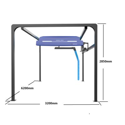 China CHELMAO S7 Steel Touch Free Car Wash Machine Automatic Car Wash for sale