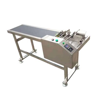 China Automatic food sachet plastic bag paper box paging machine for date printing for sale