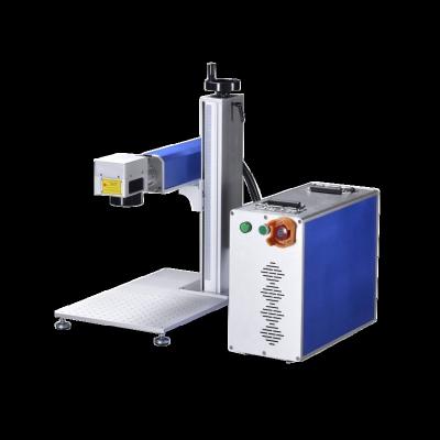 China Colors Marking on Stainless Steel 30W JPT MOPA Fiber Laser Marking Machine for sale