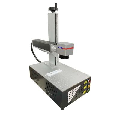 China Laser Marking Table Top 20W 30W Mini Small Size Fiber Laser Marker for sale