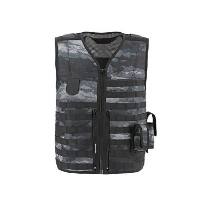 China Security& fight& Hot Selling Fashion Dual Camouflage Airsoft Tactical Vest Double Concealable Daily Combat Safe Army Tactical Vest for sale