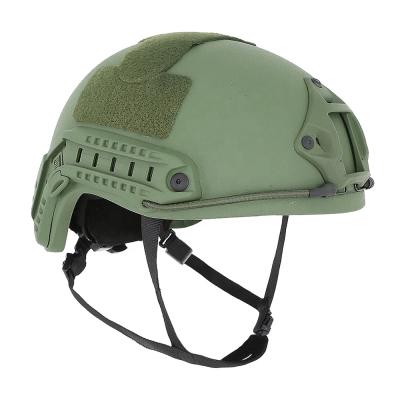 China Custom Functional Green UHMWPE Double Safe Manufacturer Army Combat Night Vision Anti Hit Tactical Helmet For Sale for sale