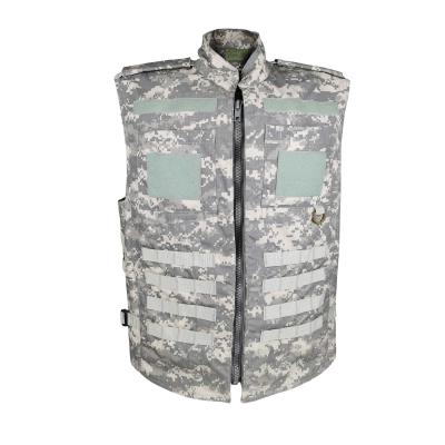 China 600D Polyester Custom Doublesafe Men's ACU Camouflage Fashion Outdoor Combat Military Hunting Tactical Vest (Can Be Customized) For Sale for sale