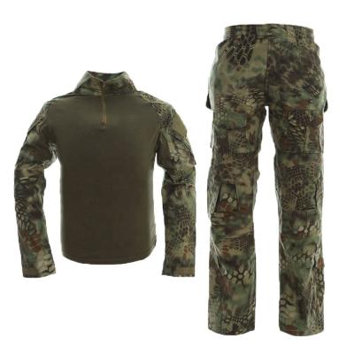 China Doublesafe breathable camouflage combat shirt wholesale custom multicam, tactical g3 knitted frog suit for sale