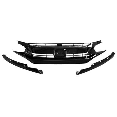 China Durable ABS Plastic Material OEM Grill - Glossy Black Sedan/Hatchback For16-18 Honda Civic for sale