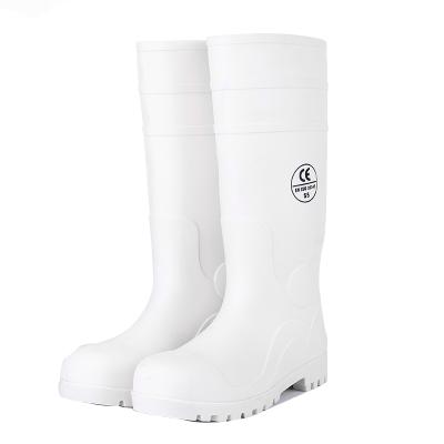 China Wholesale Waterproof PVC Rejects Rubber Shoes Standard Rubber Rain Boots Safety Work Rain Shoes for sale