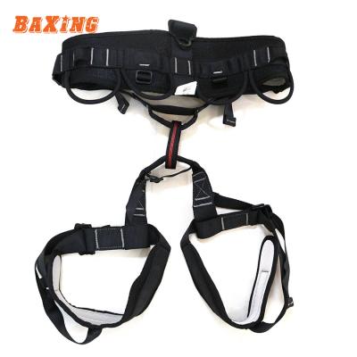 China Work Safe High Altitude Anti-Fall Safety Belt Full-Body Safety Belt Mountaineering Rescue Climbing Five-Point Outdoor Safety Belt for sale