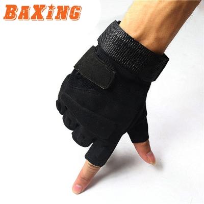 China Half-finger sports gloves unisex outdoor motorcycle fan gloves fitness riding tactical gloves for sale