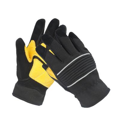 China Fire Retardant Impact Resistant Cut Resistant Gloves Work Safety Gloves Aramid Latex Coated Cut Resistant Gloves for sale