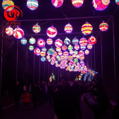 China China 2022 Outdoor Chinese New Year Lanterns For Mid Autumn Festival New Year Lanterns Decoration for sale