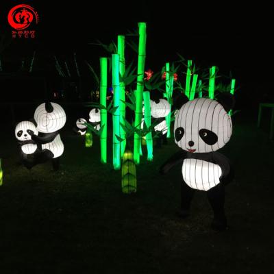 China Festival Decorative Luminous Steel In Dark Night LED Light Animal Shape Lantern for sale