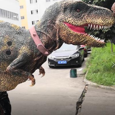 China Theme Park Dinosaur Costume T-rex Dinosaur Animatronic Costume for sale