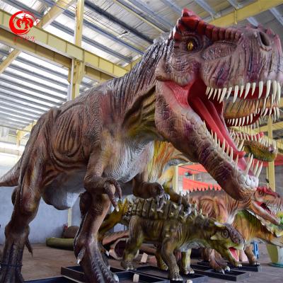 China Theme park dinosaur exquisite technical indoor model animatronic dinosaur statue in Zigong factory for sale