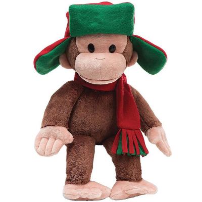 China High Quality Stuffed Animal Plush Toy Monkey With Hat Plush Toy for sale