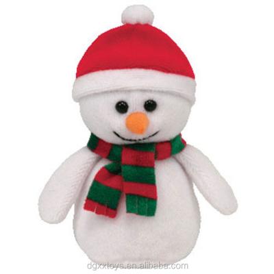 China 2020 Wholesale Plush Christmas Sitting Plush Snowman Stuffed Decorations for sale