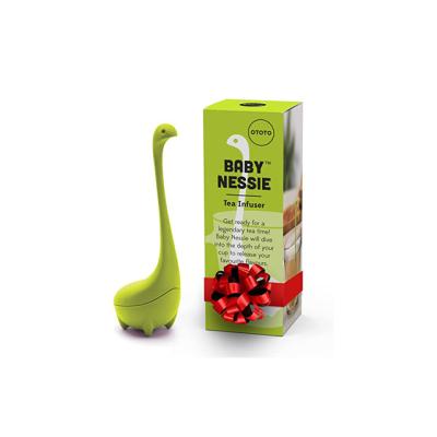 China Wholesale Spoon Bpa Free Steeping Dinosaur Tea Infuser Strainer Loose Leaf Infuser Steeping Tea for sale