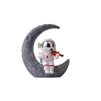 China Northern European Astronaut Moon Gifts Craft Resin Gifts and Crafts Home Decor Resin Crafts for sale