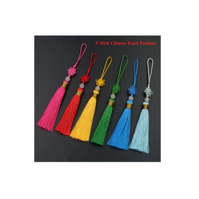 China Small Vintage Accessories Chain Key Knot Pendant Retro Chinese Tassel for sale