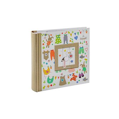 China Large Capacity Family Baby Kids Photo Album Cute With Writing Space 4x6 200 Photos Note Photo Album for sale