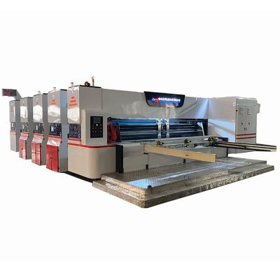 China Super high efficiency DGS cardboard box making machine big price in pakistan flexo printing machine manufacturers carton printed box for sale