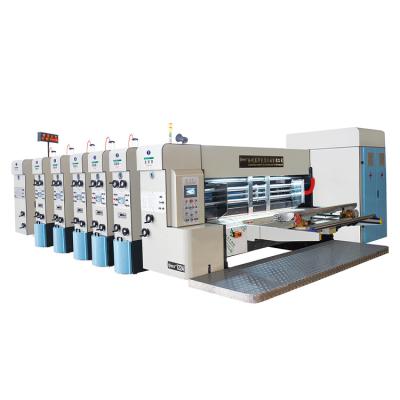 China Economical High Quality Line Printer Slotter Die Cutter High Efficiency G Series Line Printer Flexo Printing Machine for sale