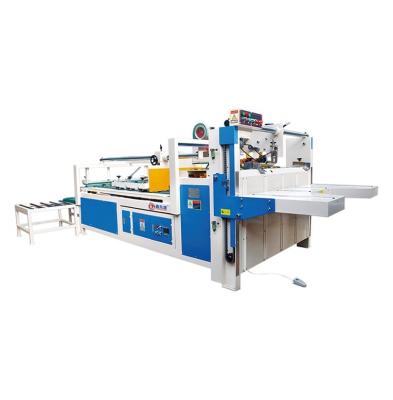 China Unique hot sale semi-automatic high efficiency design corrugated cardboard folder gluer machine for sale