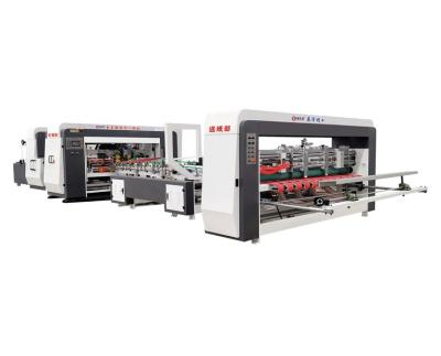 China High efficiency sell well new type carton pulp box machine and nail box gluer and nail machine for sale