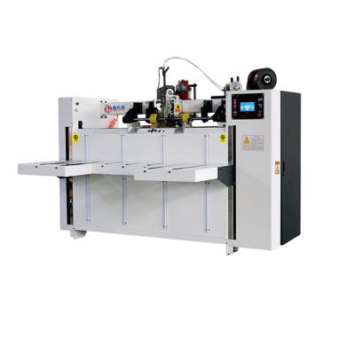 China High efficiency BDJ series semi automatic carton corrugated box stapler machine / one piece nail box stitching machine for sale