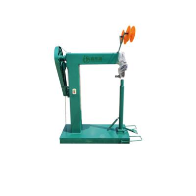 China Hot Selling New Products Manual Safe High Quality Nailing Machine Model ZHANZE 600 Carton Nailing Machine for sale